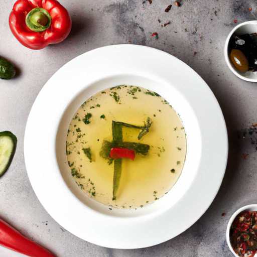 Pickled Mozzarella Olive Soup